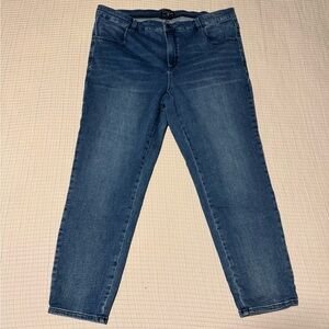 Universal Standard Blue Straight Leg Jeans